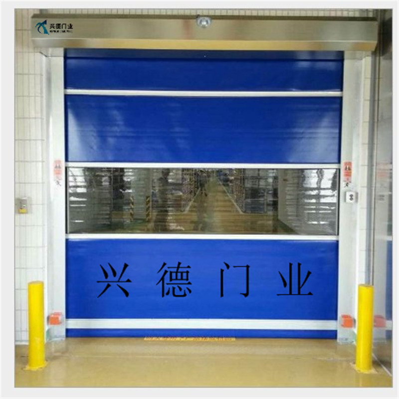 興德門眾多企業(yè)廠房選擇,只因快硬質(zhì)快速門的人性化